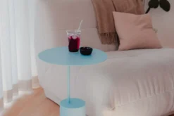 Couchtisch/Beistelltisch Ciro – Edelstahl-Design für Indoor & Outdoor