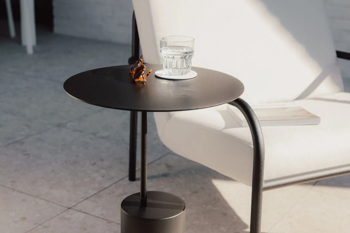 Couchtisch/Beistelltisch Ciro – Edelstahl-Design für Indoor & Outdoor