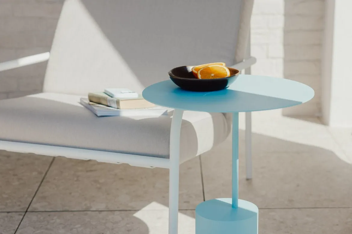 Couchtisch/Beistelltisch Ciro – Edelstahl-Design für Indoor & Outdoor