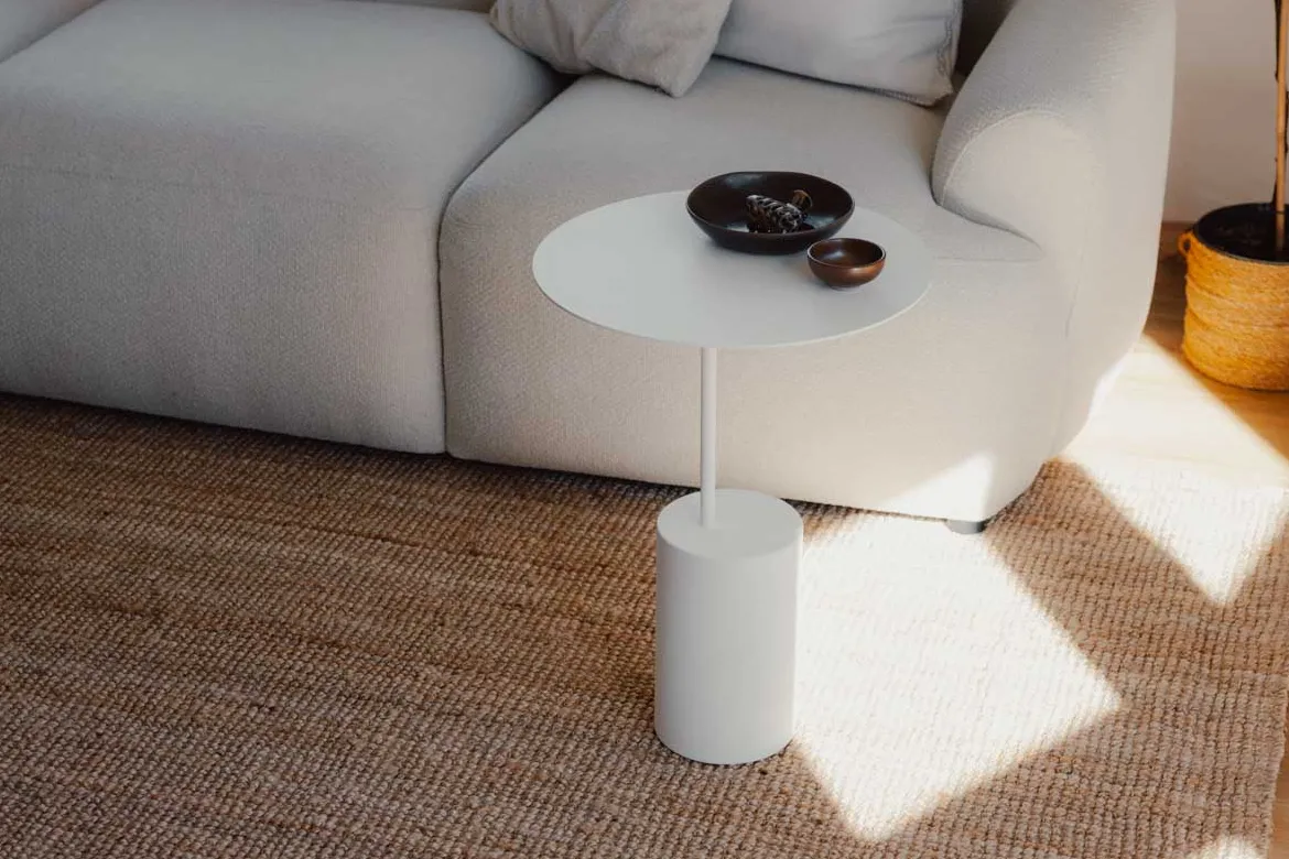 Couchtisch/Beistelltisch Ciro – Edelstahl-Design für Indoor & Outdoor