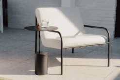 Couchtisch/Beistelltisch Ciro – Edelstahl-Design für Indoor & Outdoor