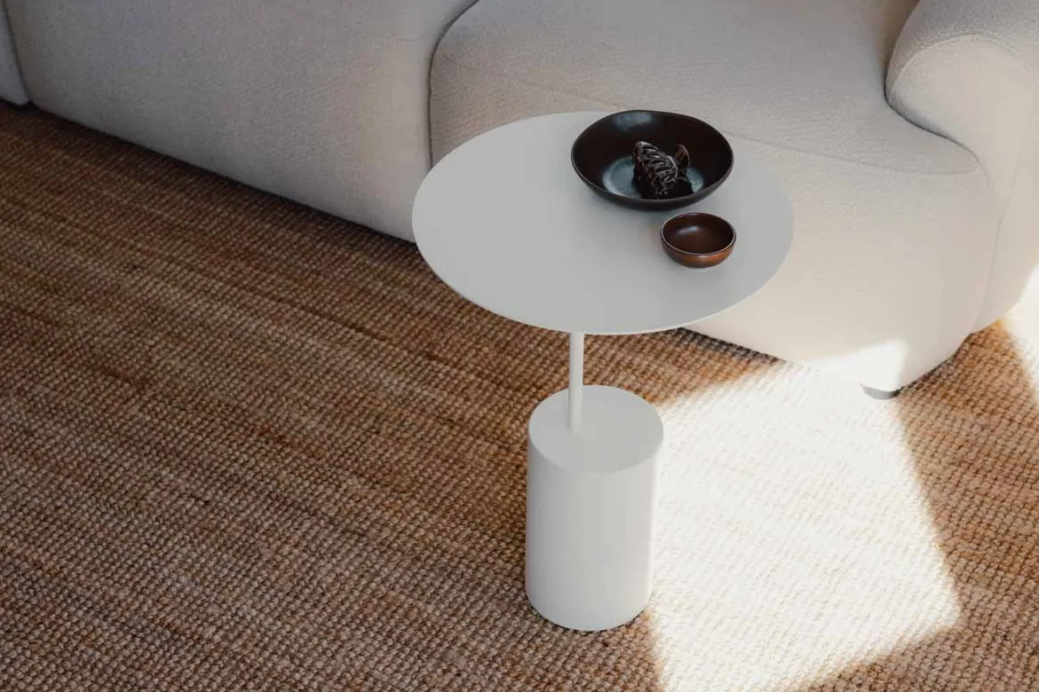 Couchtisch/Beistelltisch Ciro – Edelstahl-Design für Indoor & Outdoor