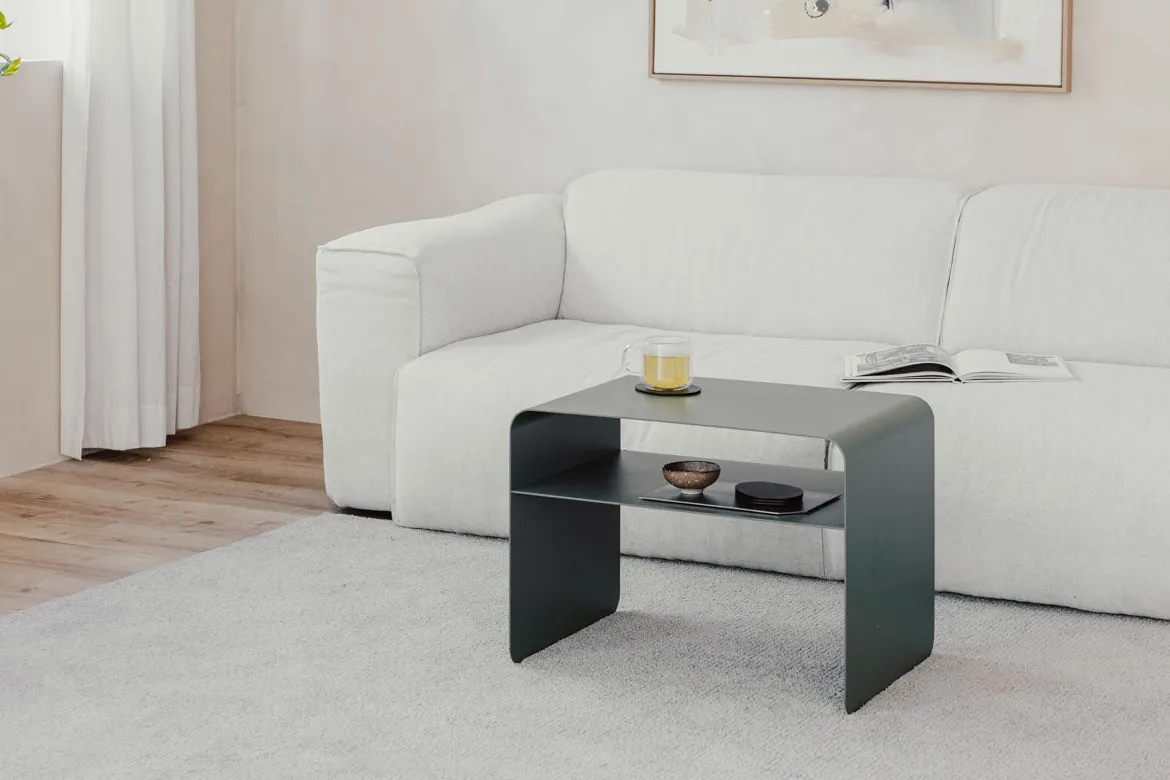Couchtisch/Beistelltisch Cosmo – Pulverbeschichtetes Metall in modernem Design