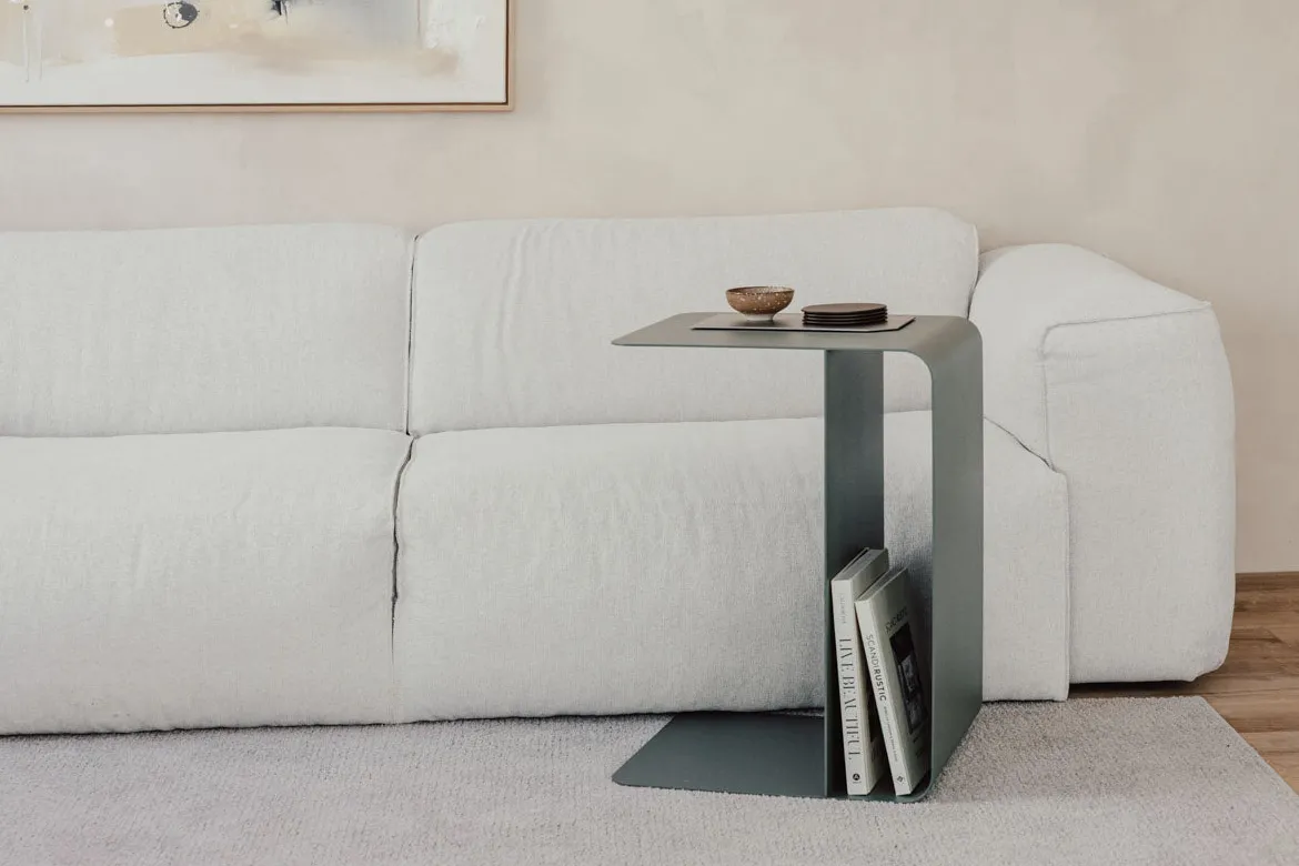 Couchtisch/Beistelltisch Cosmo – Pulverbeschichtetes Metall in modernem Design