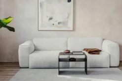 Couchtisch/Beistelltisch Cosmo – Pulverbeschichtetes Metall in modernem Design