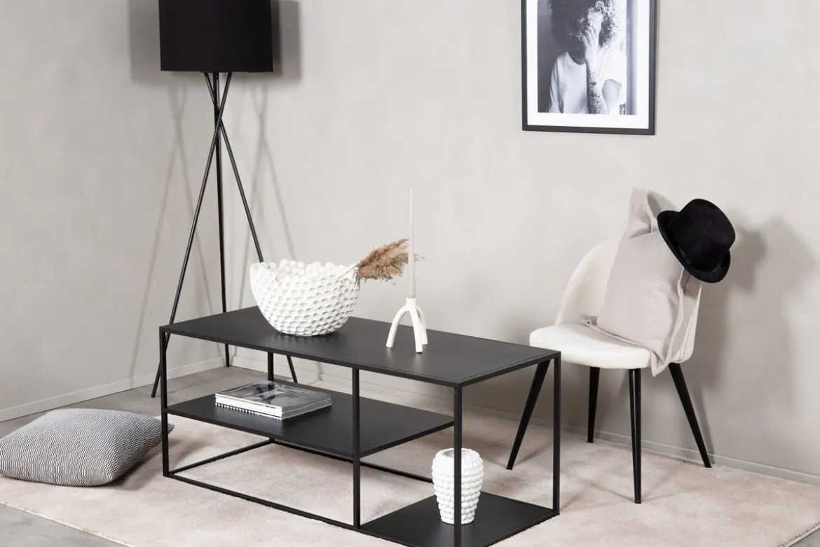 Couchtisch/Beistelltisch Nammos – in vier Farben mit drei Ablageflächen