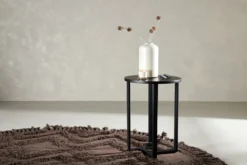 Couchtisch/Beistelltisch Paul - in Schwarz
