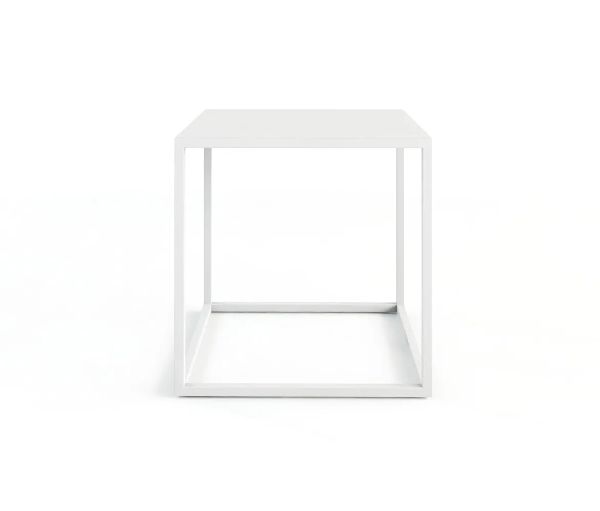 Couchtisch/Beistelltisch Soli X – Minimalistisches Design aus Stahlblech & Metall