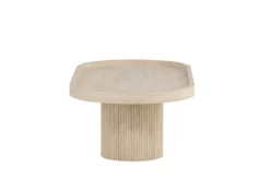 Couchtisch Belize - in Beige mit hoher Kante