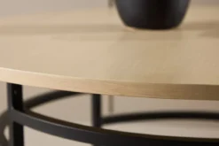 Couchtisch Benno - mit Metallgestell