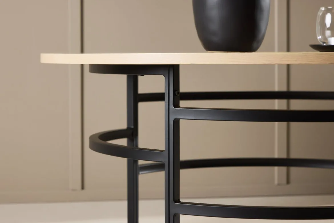 Couchtisch Benno - mit Metallgestell