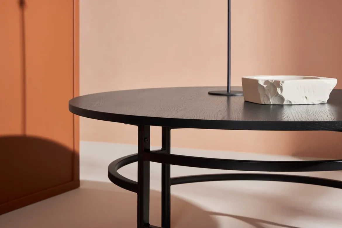 Couchtisch Benno - mit Metallgestell
