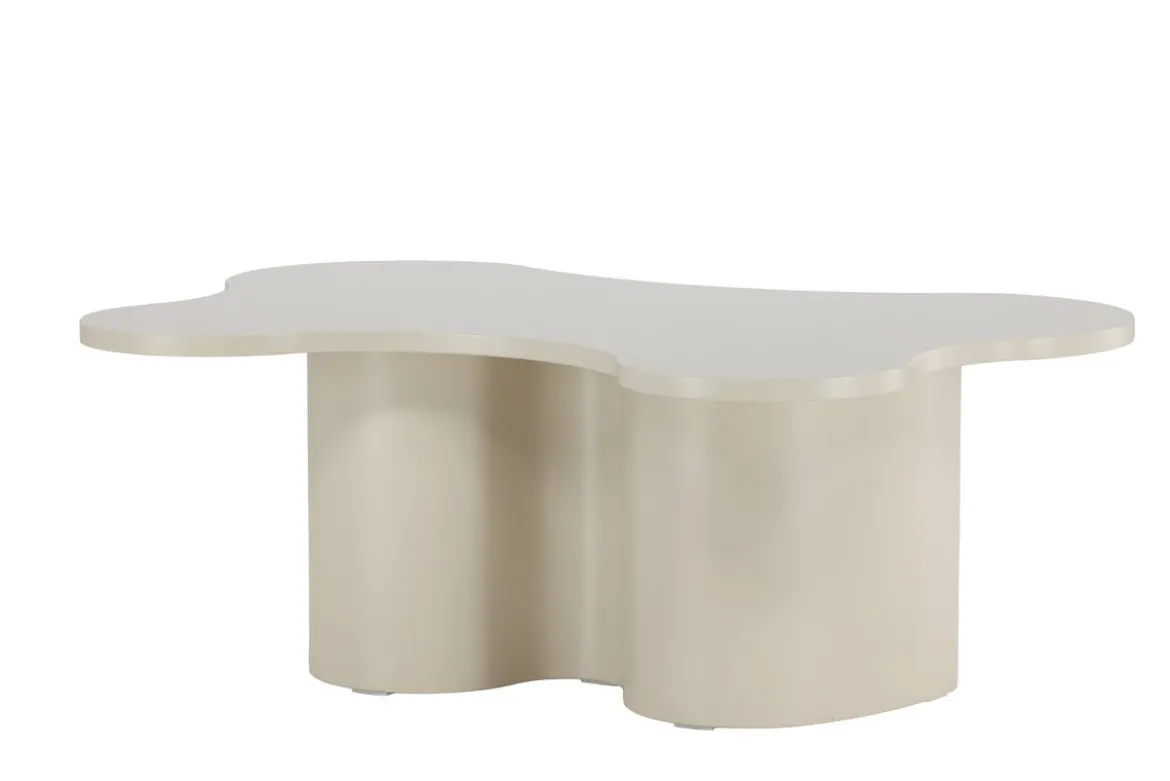 Couchtisch Beno - in Beige mit einzigartigem Design