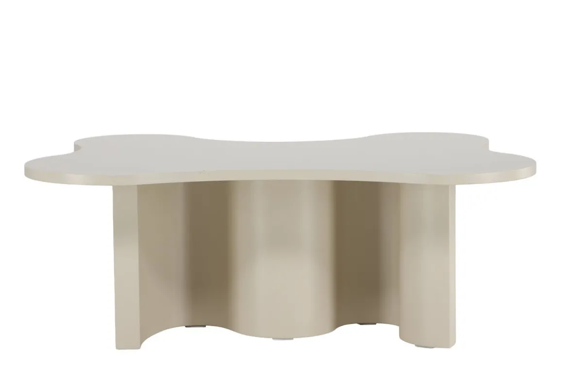 Couchtisch Beno - in Beige mit einzigartigem Design