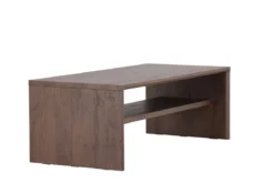 Couchtisch Boris - in Mokka mit Holzoptik