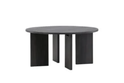 Couchtisch Davinci - Rundtisch mit Holzoptik