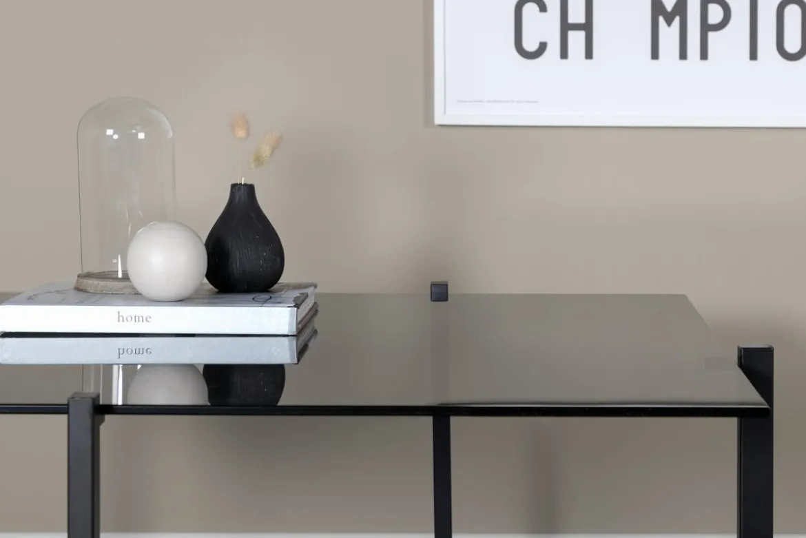 Couchtisch Donna - mit Glas-Tischplatte