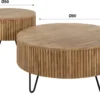 Couchtisch Duna - 2er Set aus Mangoholz