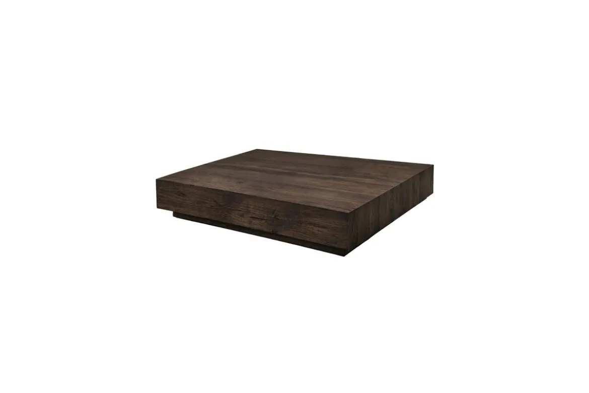 Couchtisch Floren - aus mokkafarbenem MDF