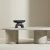 Couchtisch Karito - in Marmoroptik