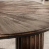 Couchtisch Kivara - 2er Set aus hochwertigem Teakholz im Viereck-Design