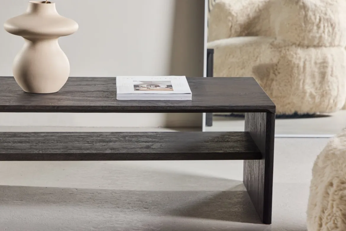 Couchtisch Melana - mit integriertem Regal