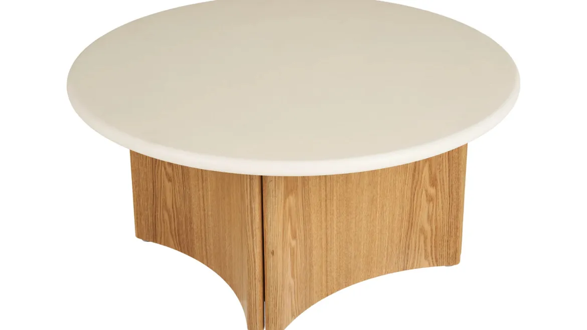 Couchtisch Mirabell - in Eschenholz-Optik