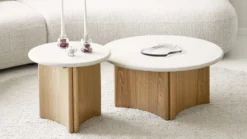 Couchtisch Mirabell - in Eschenholz-Optik