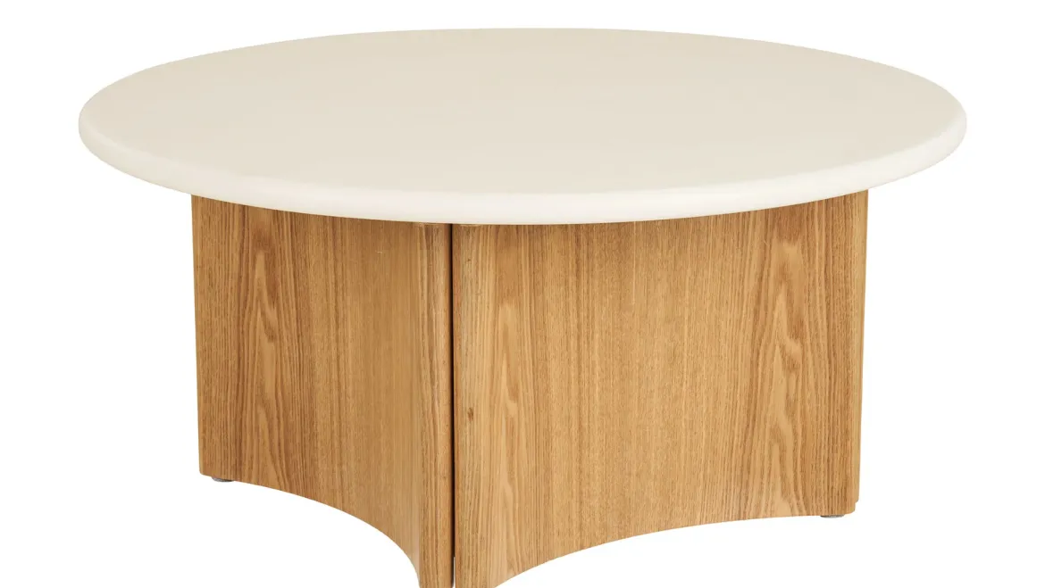 Couchtisch Mirabell - in Eschenholz-Optik