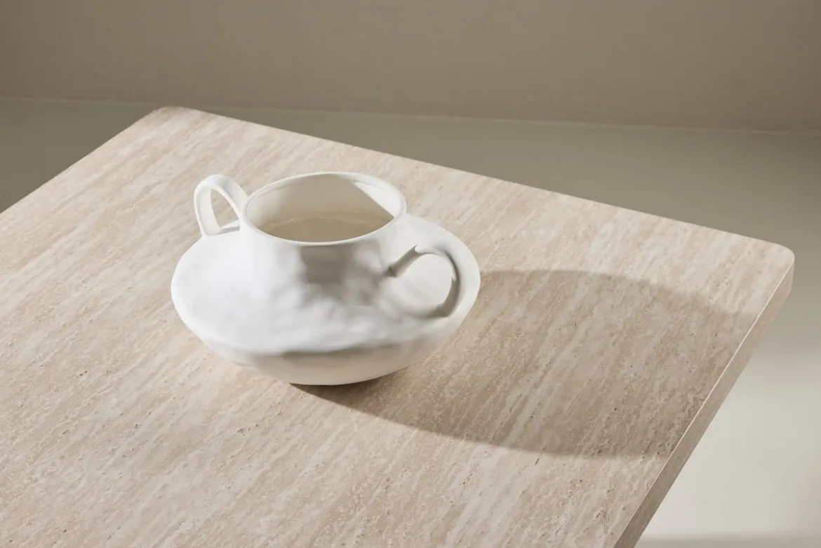 Couchtisch Nemo Big - mit beigem Muster