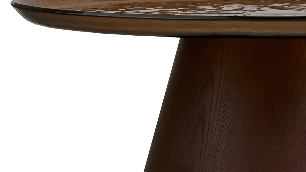 Couchtisch Oliviera - mit einer Tischplatte aus Glas