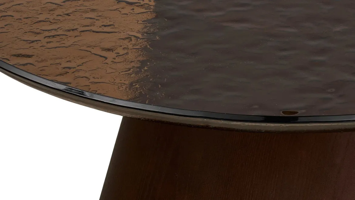 Couchtisch Oliviera - mit einer Tischplatte aus Glas