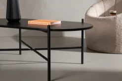 Couchtisch Pablo - mit Stahlgestell