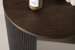 Couchtisch Rouven - mit geriffeltem Korpus