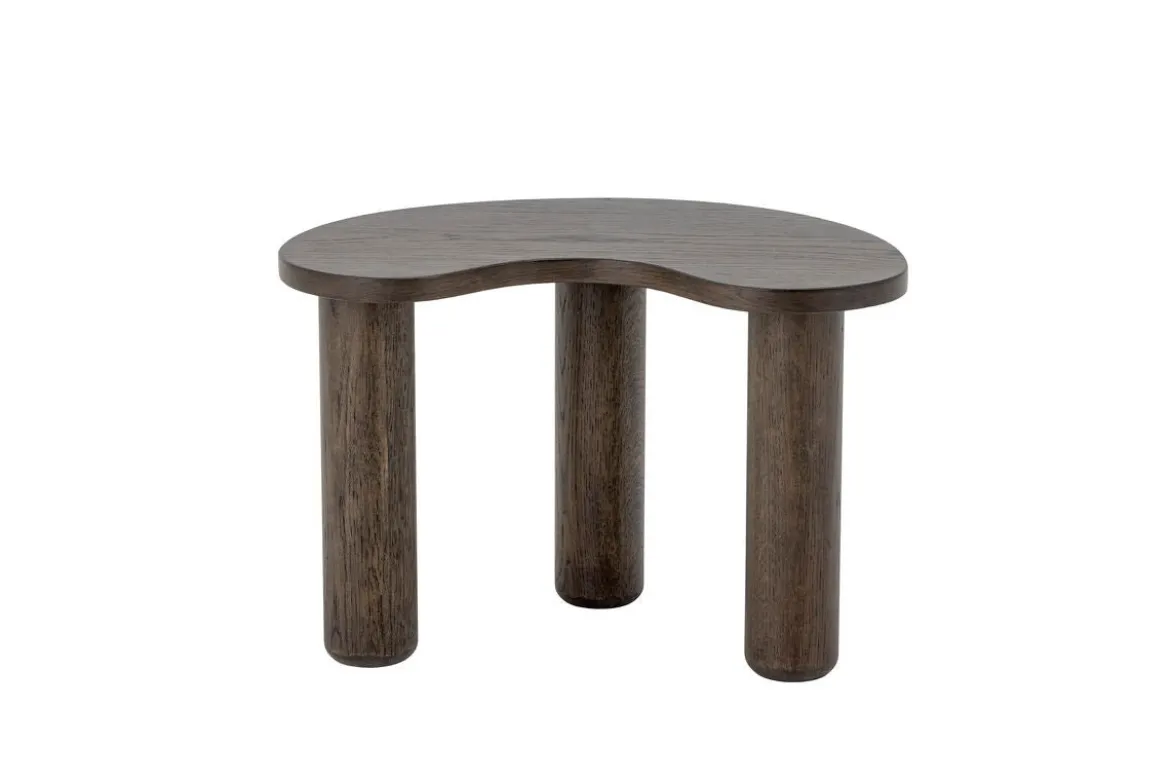 Couchtisch Siena – Organischer Holztisch aus Gummibaumholz