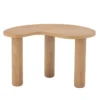 Couchtisch Tahu – Organisches Design aus Gummibaumholz