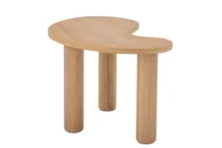 Couchtisch Tahu – Organisches Design aus Gummibaumholz