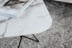 Couchtisch Tango - mit Tischplatte aus Marmorglas