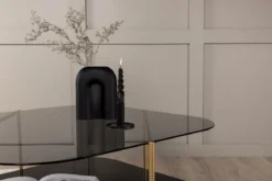 Couchtisch Torben - mit Glas- und Marmorplatte