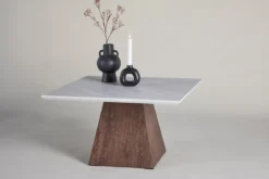 Couchtisch Venato - mit Tischplatte in Marmoroptik
