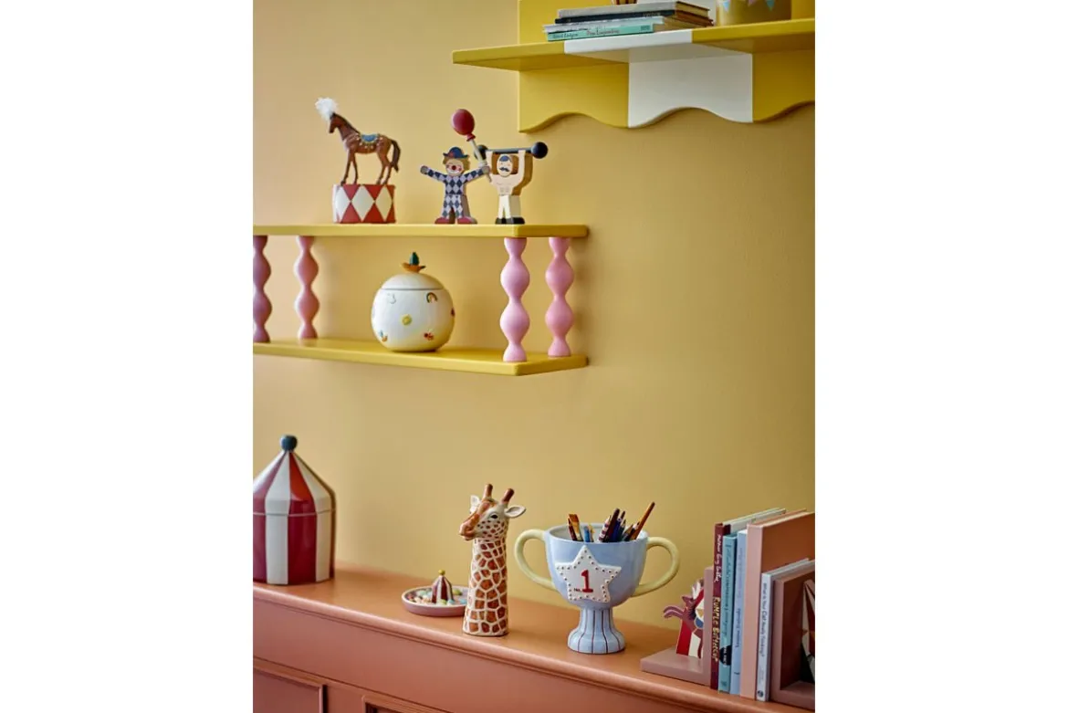 Dekofigur Rafi - Zirkuspferd aus Holz für Kinderzimmer & Geburtstag