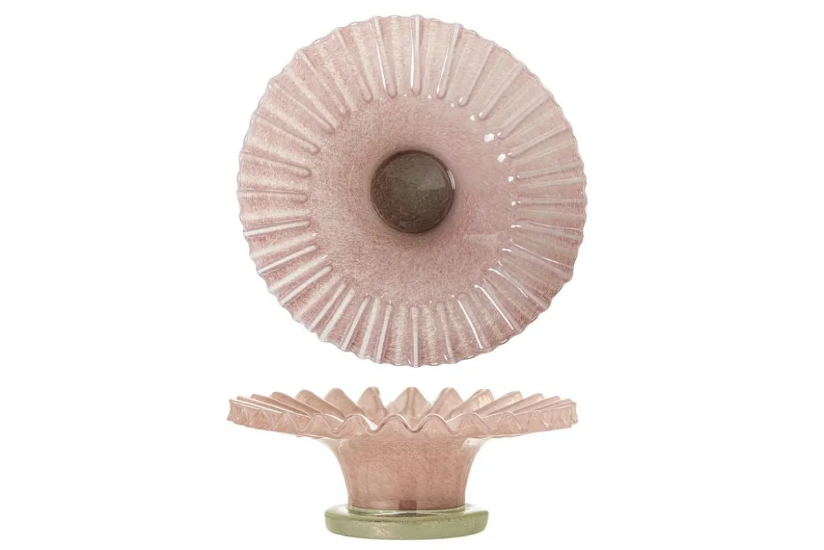 Dekoschale Orviane – Rose Glas