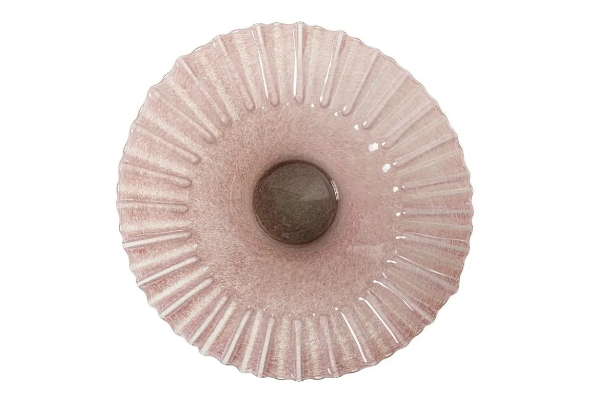 Dekoschale Orviane – Rose Glas