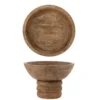 Dekoschale Sélora – Natur, FSC 100% Mango