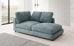 Designer Chaise Longue/Sofa Thalessa in Cord