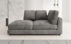 Designer Chaise Longue/Sofa Thalessa in Cord