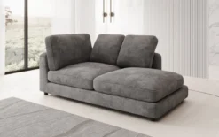 Designer Chaise Longue/Sofa Thalessa in Cord