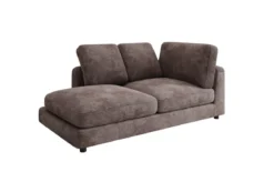 Designer Chaise Longue/Sofa Thalessa in Cord