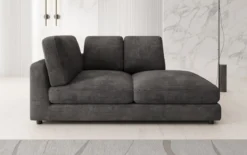Designer Chaise Longue/Sofa Thalessa in Cord