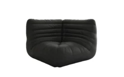 Designer Eckmodul Sofa-Sessel Calmo in Echtleder